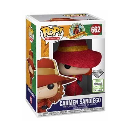 Figur Pop! Diamond ECCC 2019 Carmen Sandiego Limited Edition Funko Pop Switzerland