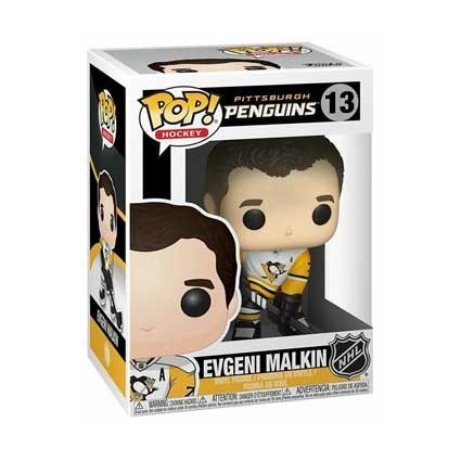 Figuren Pop! Sports Hockey NHL Penguins Evgeni Malkin Away Jersey (Selten) Funko Pop Schweiz