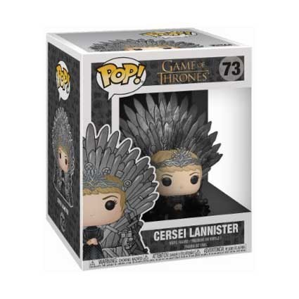 Figurine Pop! 15 cm Game Of Thrones Cersei Lannister Sitting on Iron Throne Funko Pop Suisse