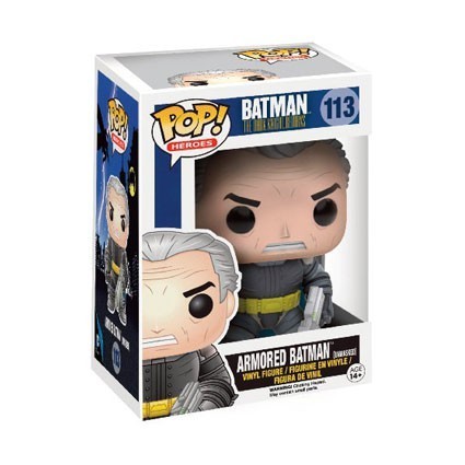 Figurine Pop DC The Dark Knight Returns Armored Batman Unmasked (Rare) Funko Pop Suisse