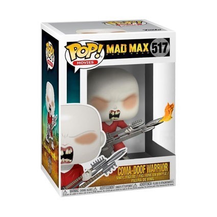 Figurine Pop! Mad Max Fury Road Coma-Doof Unmasked with Flames Edition Limitée Funko Pop Suisse