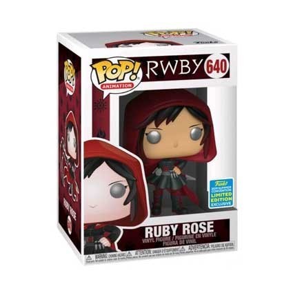 Figuren Pop! SDCC 2019 RWBY Ruby Rose with Hood Limitierte Auflage Funko Pop Schweiz