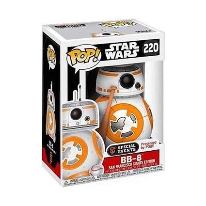 Figuren Pop! Star Wars BB-8 San Francisco Giants Baseball Limitierte Auflage Funko Pop Schweiz