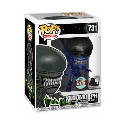 Figuren Pop! Metallsch Alien 40th Xenomorph Blau Limitierte Auflage Funko Pop Schweiz