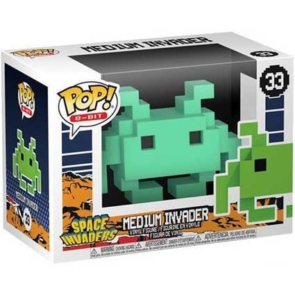 Figur Pop! Space Invaders Medium Invader Teal 8-Bit Limited Edition Funko Pop Switzerland