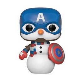 Figur Pop! Marvel Holiday Captain America (Vaulted) Funko Pop Switzerland