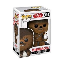 Figur Pop! Star Wars The Last Jedi Chewbacca with Porg (Vaulted) Funko Pop Switzerland