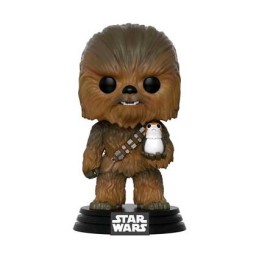 Figur Pop! Star Wars The Last Jedi Chewbacca with Porg (Vaulted) Funko Pop Switzerland