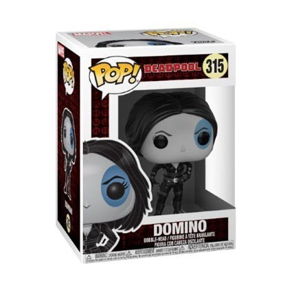 Figurine BOITE ENDOMMAGÉE Pop! Marvel Deadpool Domino (Rare) Funko Pop Suisse