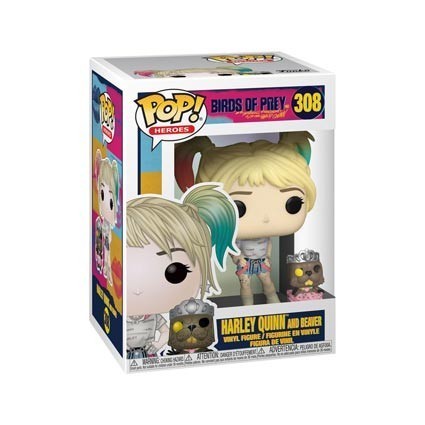 Figuren Pop! Birds of Prey Harley Quinn mit Beaver Funko Pop Schweiz