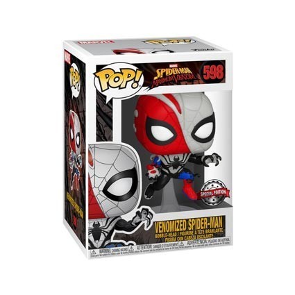 Figurine Pop! Marvel Venom Venomized Spider-Man Edition Limitée Funko Pop Suisse