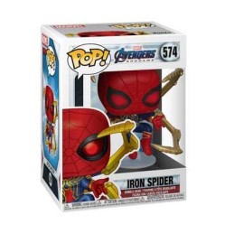 Figurine Pop! Marvel Avengers Endgame Iron Spider avec Nano Gauntlet (Rare) Funko Pop Suisse