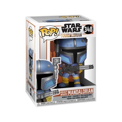 Figuren Pop! Star Wars The Mandalorian Heavy Infantry (Selten) Funko Pop Schweiz