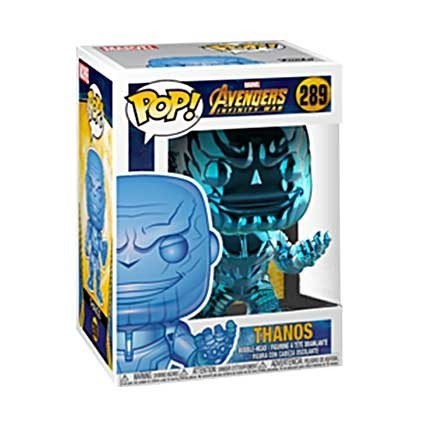 Figurine Pop! Avengers Infinity War Thanos Bleu Chrome Edition Limitée Funko Pop Suisse