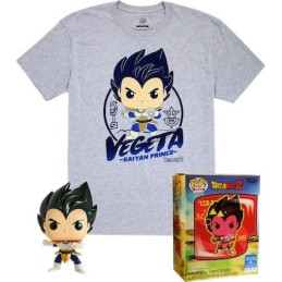 Figurine Pop! Méttalique et T-shirt Dragon Ball Z Vegeta Edition Limitée Funko Pop Suisse
