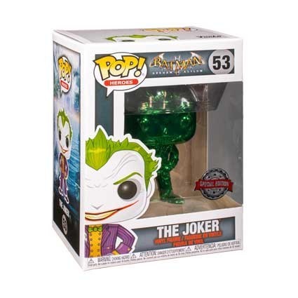 Figur Pop! Batman Arkham Asylum The Joker Green Chrome Limited Edition Funko Pop Switzerland