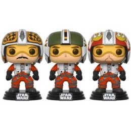 Figuren Pop! Star Wars Red Squadron Wedge Biggs & Porkins 3-Pack Limitierte Auflage Funko Pop Schweiz