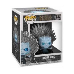 Figurine Pop! 15 cm Deluxe Game of Thrones Night King Sitting on Iron Throne Funko Pop Suisse
