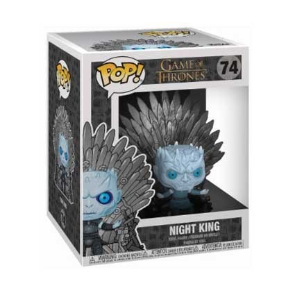 Figuren Pop! 15 cm Deluxe Game of Thrones Night King Sitting on Iron Throne Funko Pop Schweiz