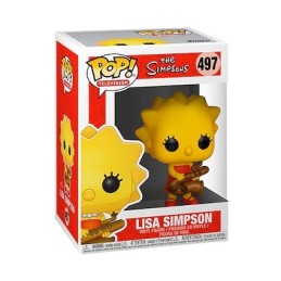 Figurine Pop! Les Simpsons Lisa Simpson (Rare) Funko Pop Suisse