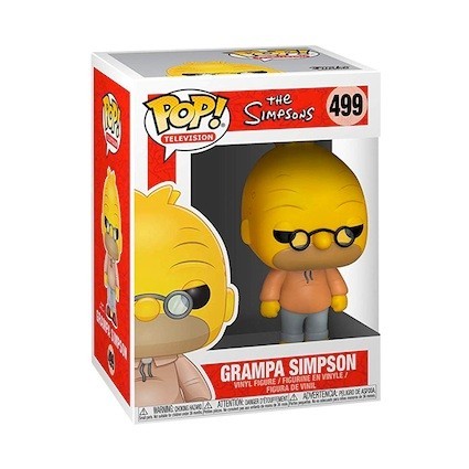 Figurine Pop! Les Simpsons Grampa Simpson (Rare) Funko Pop Suisse