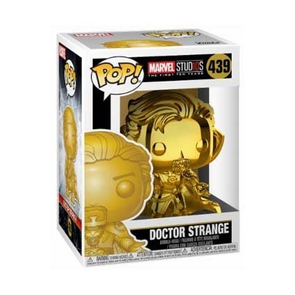 Figurine Pop! Marvel Studios 10 Anniversary Doctor Strange Chrome Edition Limitée Funko Pop Suisse