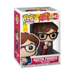 Figurine Pop! Austin Powers Austin in Red Suit Edition Limitée Funko Pop Suisse