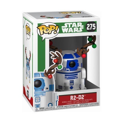 Figurine Pop! Star Wars Holiday R2-D2 whit Antlers (Rare) Funko Pop Suisse