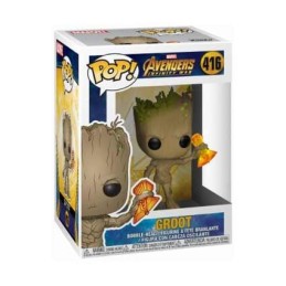 Figuren Pop! Marvel Infinity War Groot mit Stormbreaker (Selten) Funko Pop Schweiz