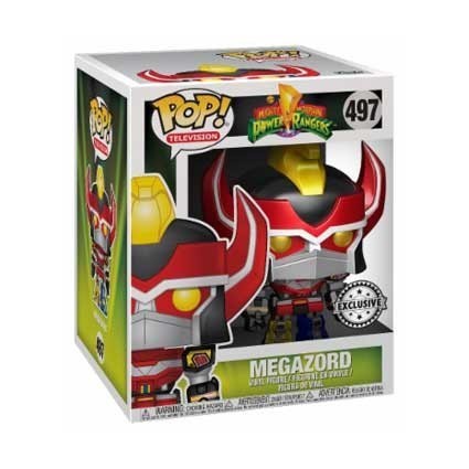 Figuren Pop! 15 cm Metallisch Power Rangers Megazord Limitierte Auflage Funko Pop Schweiz