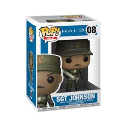 Figur Pop! Games Halo Sgt Johnson (Vaulted) Funko Pop Switzerland