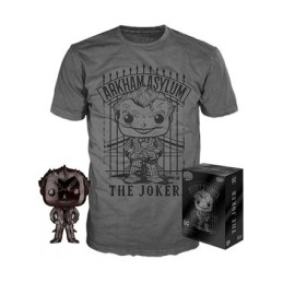 Figur Pop! and T-shirt DC Comics The Joker Chrome Limited edition Funko Pop Switzerland