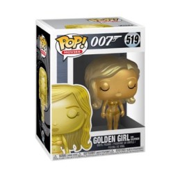 Figurine Pop! James Bond Goldfinger Jill Masterson Golden Girl (Rare) Funko Pop Suisse