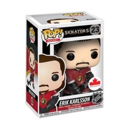 Figurine Pop! Hockey NHL Erik Karlsson Home Jersey Edition Limitée Funko Pop Suisse