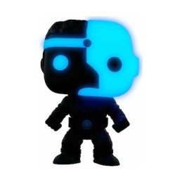 Figuren Pop! Phosphoreszierend DC Justice League Cyborg Silhouette Limitierte Auflage Funko Pop Schweiz