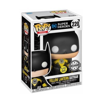 Figuren BESCHÄDIGTE BOX Pop! Phosphoreszierend DC Yellow Lantern Batman Limitierte Auflage Funko Pop Schweiz