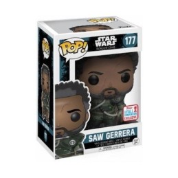 Figuren Pop! NYCC 2017 Star Wars Rogue One Saw Gerrera Limitierte Auflage Funko Pop Schweiz