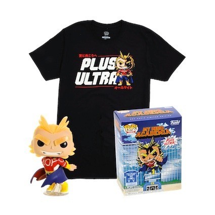 Figur Pop! Glow in the Dark and T-shirt My Hero Academia All Might Limited Edition Funko Pop Switzerland