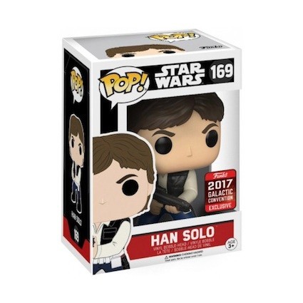 Figurine Pop! Galactic Convention 2017 Star Wars Han Solo Action Pose Edition Limitée Funko Pop Suisse