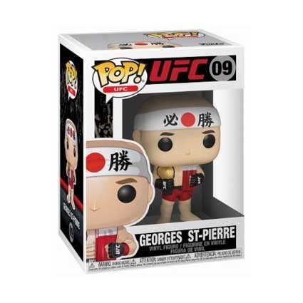 Figurine BOÎTE ENDOMMAGÉE Pop! UFC Georges St-Pierre (Rare) Funko Pop Suisse