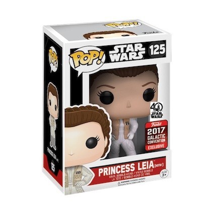 Figur Pop! Galactic Convention 2017 Princess Leia Hoth Limited Edition Funko Pop Switzerland