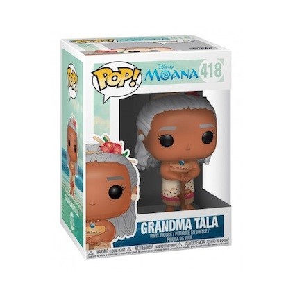 Figurine BOÎTE ENDOMMAGÉE Pop! Disney Moana (Vaiana) Grandma Tala (Rare) Funko Pop Suisse