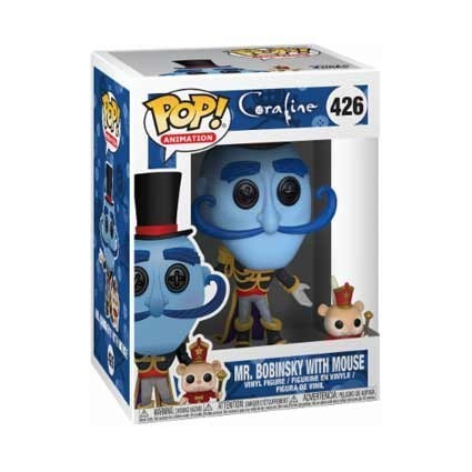 Figur Pop! Movie Coraline Mr. Bobinsky with Mouse (Rare) Funko Pop Switzerland