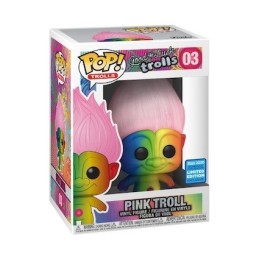 Figuren Pop! WonderCon 2020 Trolls Rainbow Troll mit Pink Hair Limitierte Auflage Funko Pop Schweiz