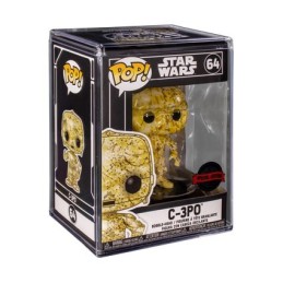 Figuren Pop! Futura Star Wars C-3PO mit Acryl Schutzhülle Limitierte Auflage Funko Pop Schweiz