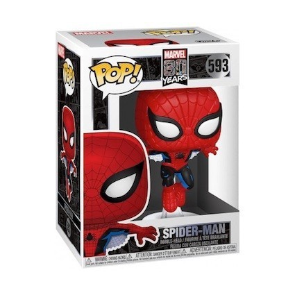 Figurine Pop! Marvel 80th Anniversary First Appearance Spider-Man (Rare) Funko Pop Suisse