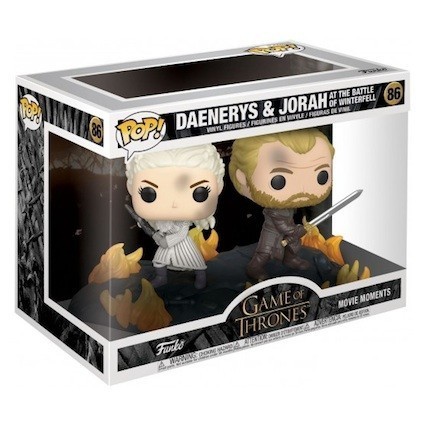 Figurine Pop! Movie Moments Game of Thrones Daenerys et Jorah à la bataille de Winterfell Funko Pop Suisse