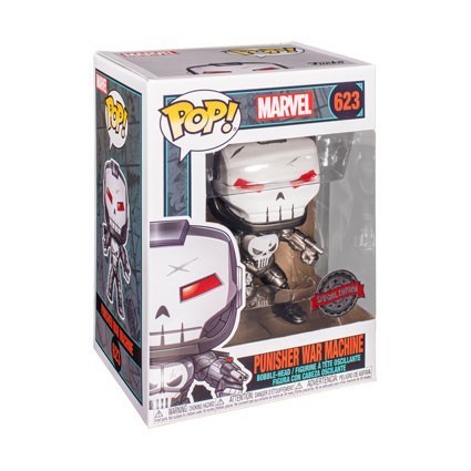 Figur Pop! Metallic The Punisher War Machine Limited Edition Funko Pop Switzerland