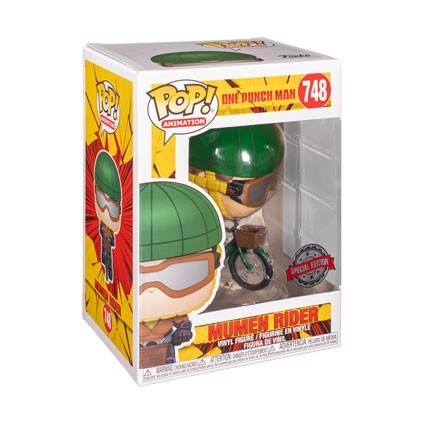 Figurine Pop! Rides One Punch Man Mumen Rider avec Bike Edition Limitée Funko Pop Suisse