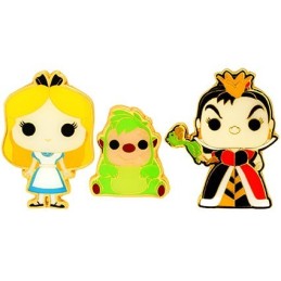 Figurine Pop! Pins Disney Alice au Pays des Merveilles Alice Queen Of Hearts & Hedgehog Edition Limitée Funko Pop Suisse